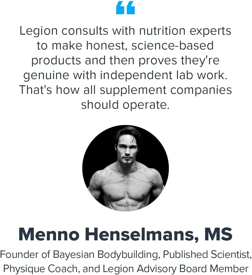 LEGION DHEA 50mg Supplement – Hormone – Anyone interested in supporting bone health and immune function as they age – Image 7