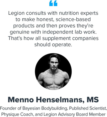 LEGION DHEA 50mg Supplement – Hormone – Anyone interested in supporting bone health and immune function as they age – Image 7