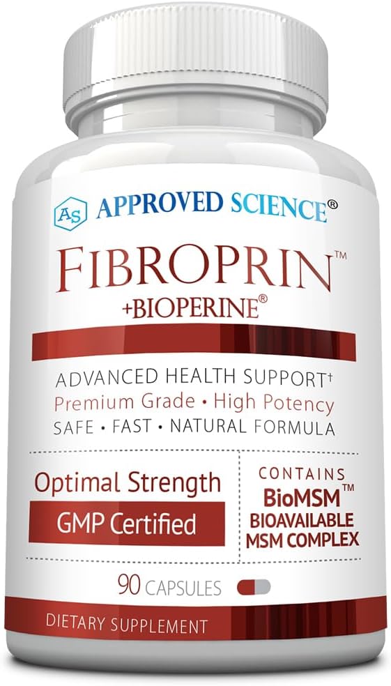 Approved Science Fibroprin - Nerve and Muscle Ache Support - 90 Capsules - görsel 1