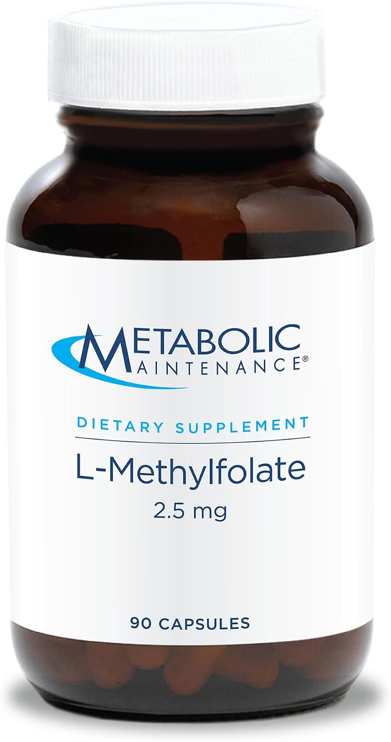 Metabolic Maintenance L-Methylfolate 2.5 mg - 90 Capsules - görsel 1
