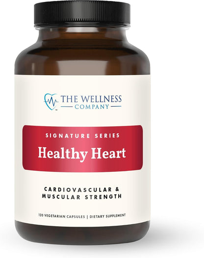 The Wellbeing Company Healthy Heart - Cardiovascular Strength, Blood Flow, Nitric Oxide Production & Healthy Cholesterol Levels | 120ct (2 Month Supply)