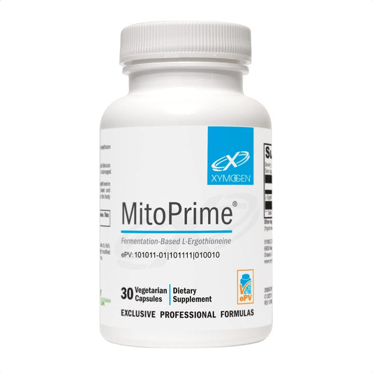 XYMOGEN MitoPrime - L-Ergothioneine – Mitochondrial Support: helps maintain mitochondrial function, which is – Image 1