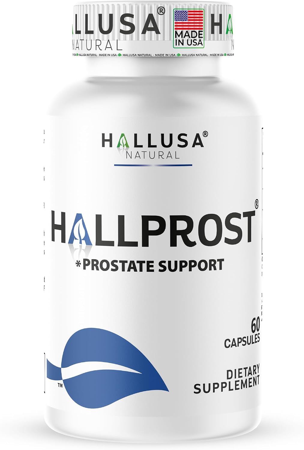 Hallusa Natural HALLPROST - Prostate Support Capsules, 60 Pack - görsel 1