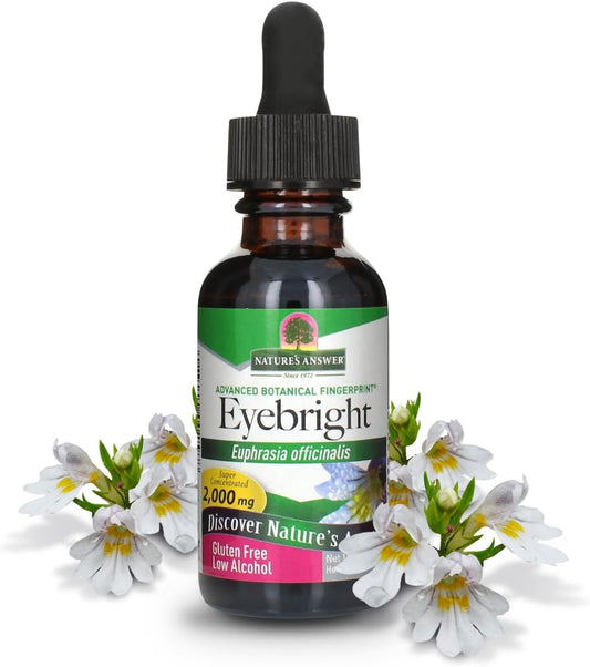 Nature's Answer Eyebright Herb with Organic Alcohol, 30 mL – Image 1