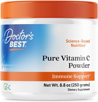 Doctor's Best Vitamin C Powder with Q-C, 250g
