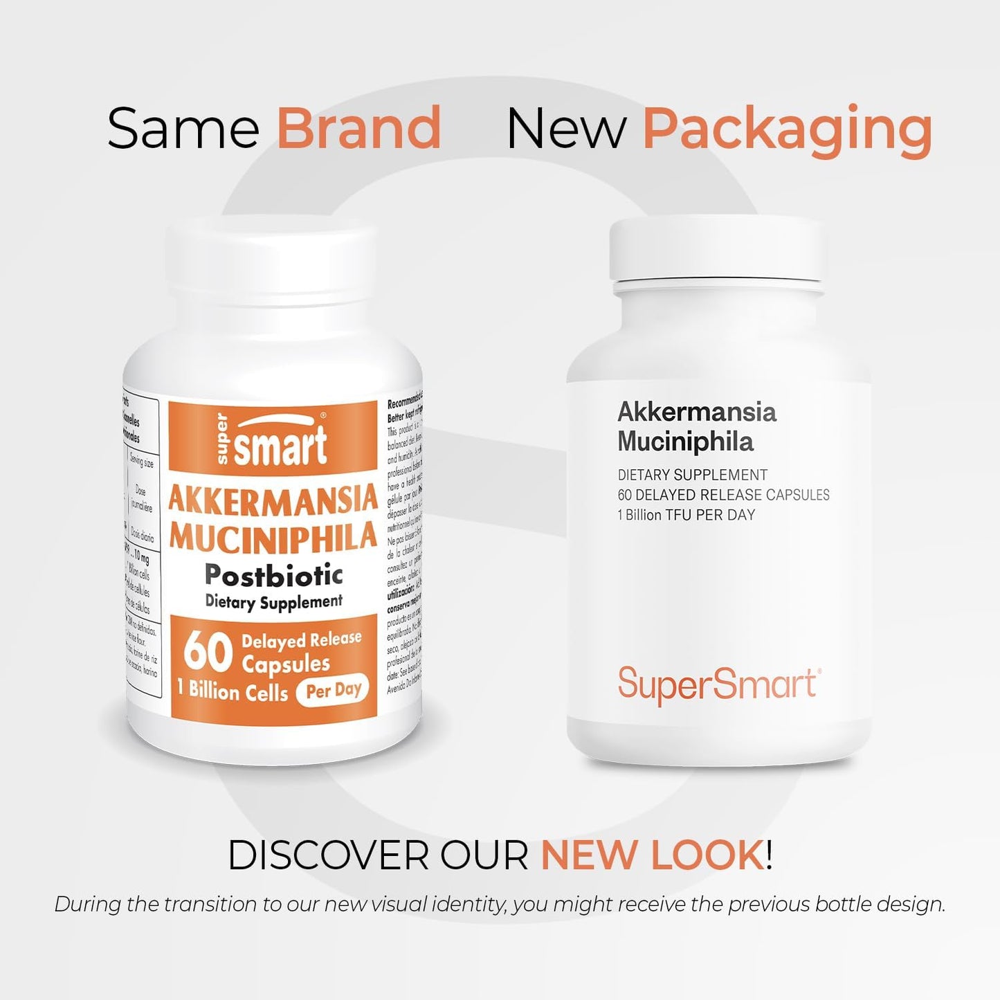 Supersmart Akkermansia Muciniphila 1 Billion TFU per Day - Pasteurised Probiotic - Enhanced Absorption - Postbiotic Supplement - Non-GM & Gluten free - 60 Delayed Release Capsules - görsel 2