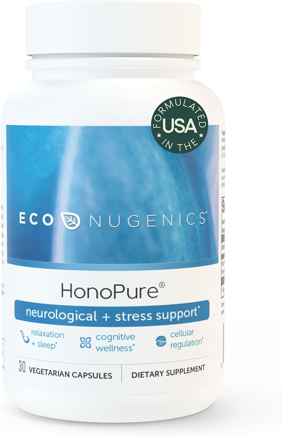 EcoNugenics HonoPure – 120 Capsules – Older Adults: Maintaining brain function and cell integrity becomes more – Image 7