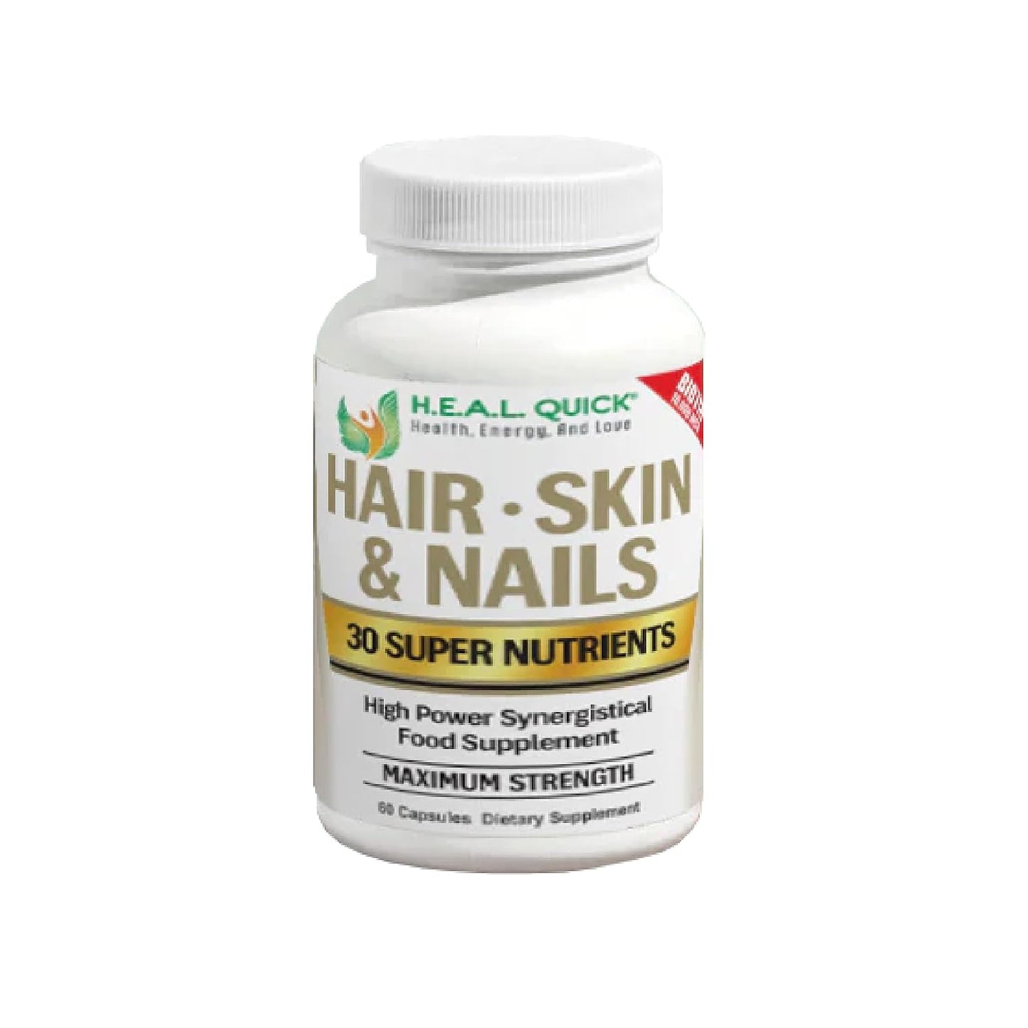 Century Systems H.E.A.L. Quick Hair, Skin & Nails – 60 Capsules - görsel 1