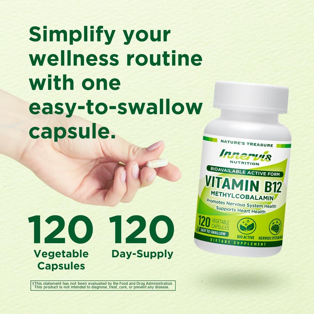 Methyl B12 1000mcg (120 Caps) – High – Manufactured in a GMP-certified facility for purity and potency – Image 5