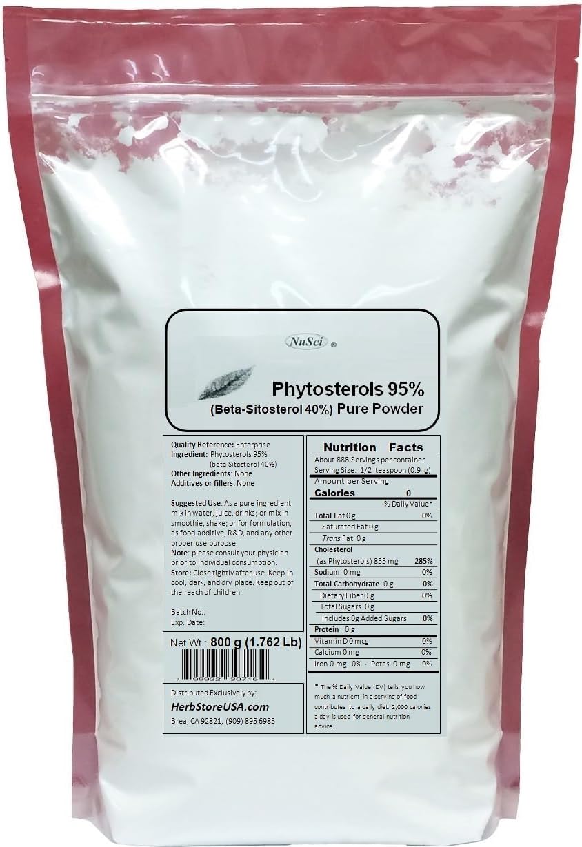 Phytosterol Beta-Sitosterol Pure Powder (800 g) - görsel 1