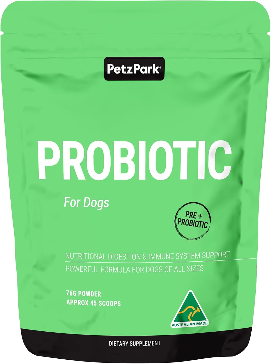 Petz Park Dog Probiotic Powder - 45 Scoops - Gut Health & Digestive Support for Dogs - görsel 4