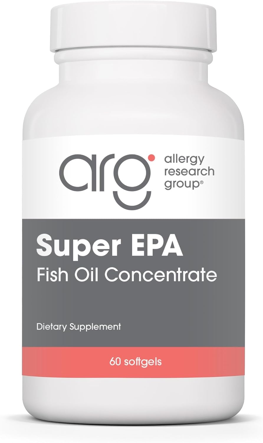 ARG Super EPA – Concentrated Omega-3 Fish Oil – 720 mg EPA & 480 mg DHA – 60 Softgels - görsel 1