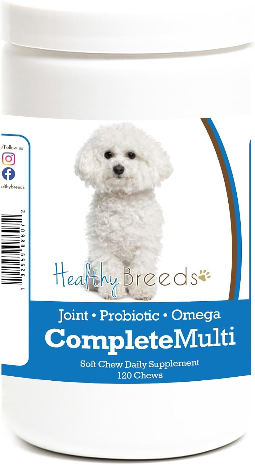 Healthy Breeds Bergamasco All in One Multivitamin Soft Chew 120 Count - görsel 8