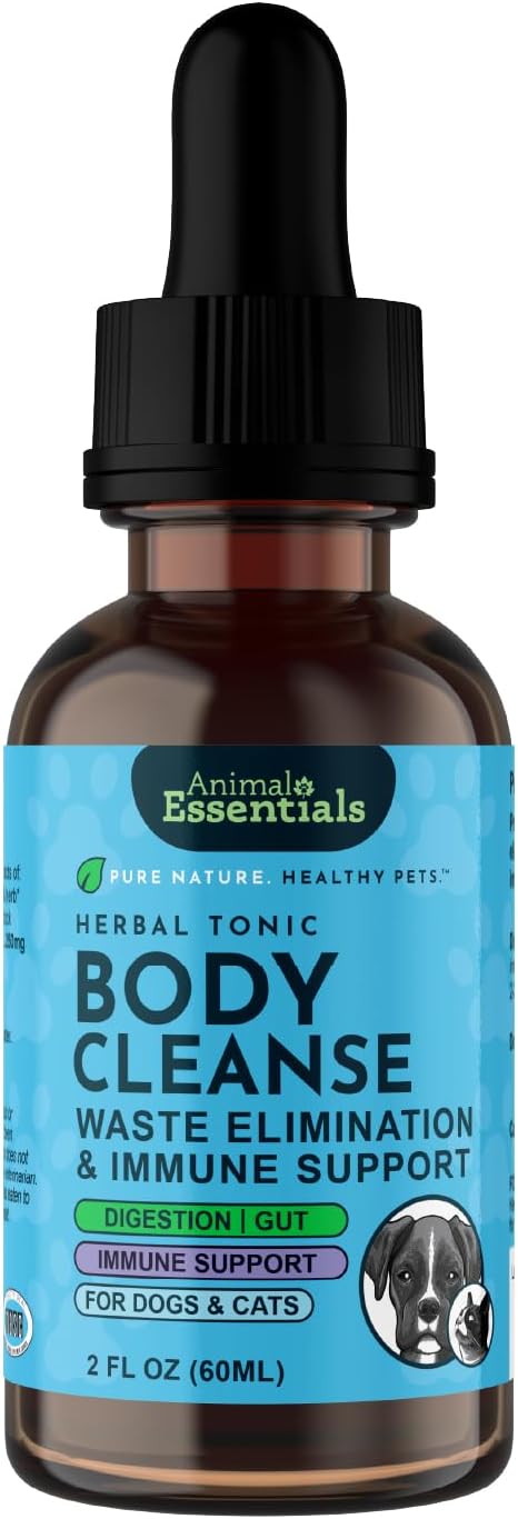 Animal Essentials Body Cleanse Liver Support for Dogs & Cats - 1 fl oz - görsel 9