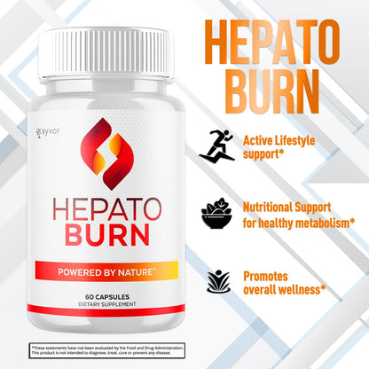 Hepato Burn Capsules (2 Pack) – All-Natural – Anyone wanting a general wellbeing boost, including immune and – Image 4