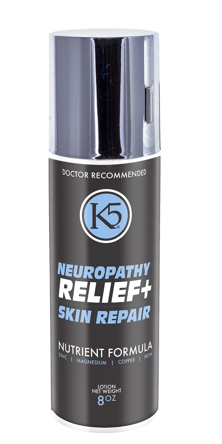 K5 Neuropathy Relief & Skin Healing Cream – Targeted Relief for Neuropathy Symptoms: Formulated to help soothe – Image 1