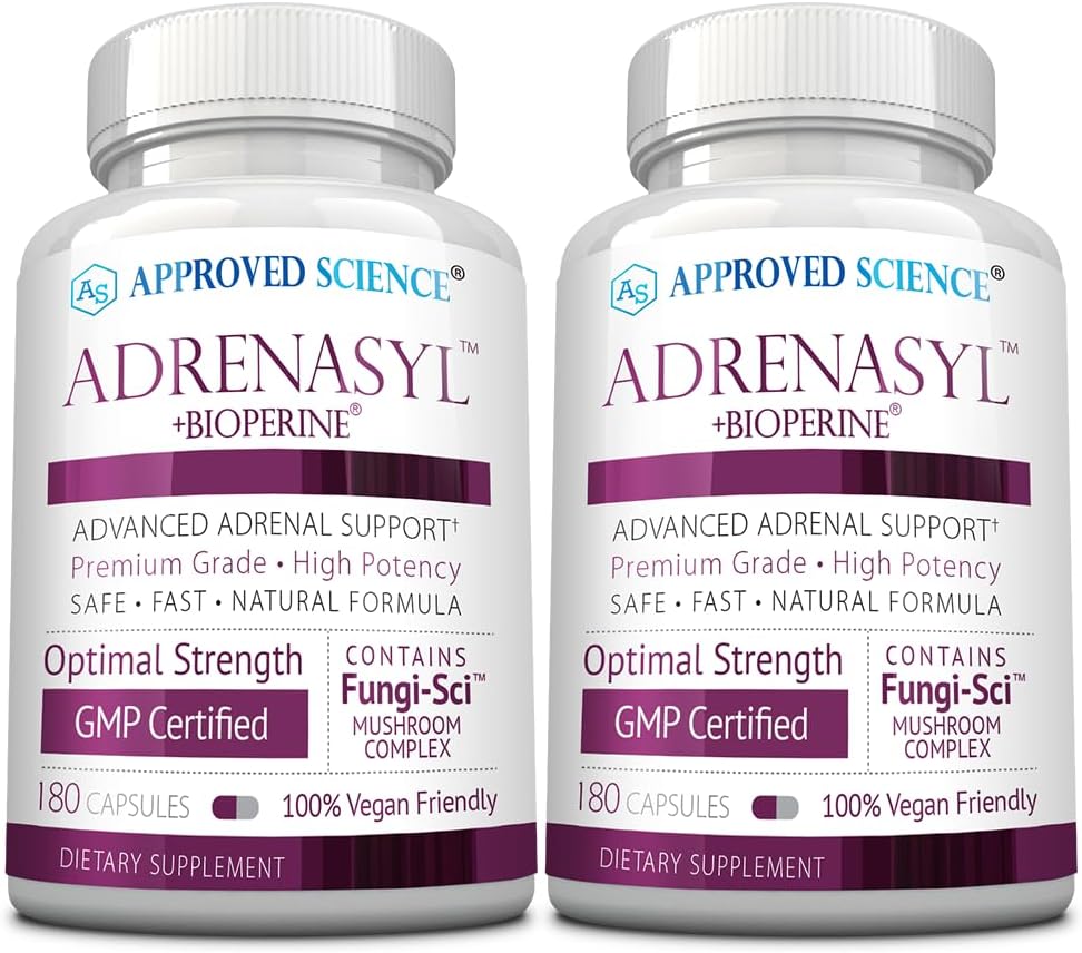 Approved Science Adrenasyl - Adrenal Gland Support Supplement (60 Capsules) - görsel 8