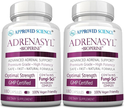 Approved Science Adrenasyl - Adrenal Gland Support Supplement (60 Capsules)