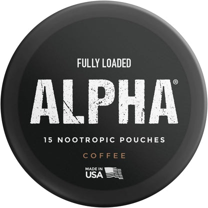 Fully Loaded Alpha Nootropic Pouches (Coffee) – 5 Tins, 75 Pouches – Image 7
