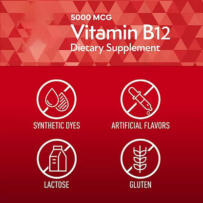 Members Mark Vitamin B12 (300 Tablets) Quick – 300 tablets per bottle for a long-lasting supply – Image 6