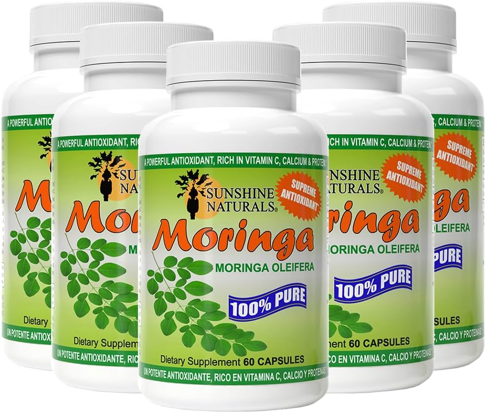 Sunshine Naturals Moringa Nutritional – Antioxidant Protection: Packed with antioxidants that neutralise free – Image 10