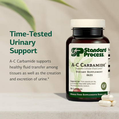 Standard Process A-C Carbamide – Urinary Support Supplement with Vitamins A & C – 90 Capsules