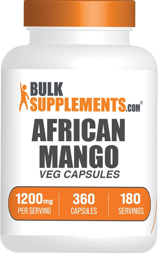 African Mango Extract Capsules – Irvingia Gabonensis, 1200mg, 360 Caps – Image 1