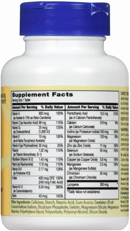 Foster & Thrive One Daily Women's's Multivitamin Tablets, 100 Tablets