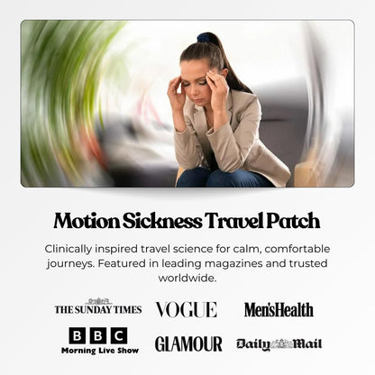 The Patch Collection® – Motion Sickness – Gentle on Skin – Free from animal products and latex, making it a good – Image 3