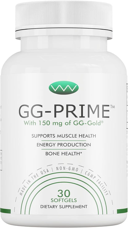 GG-Prime™ Geranylgeraniol Supplement – 150mg – Supports CoQ10 Production: Geranylgeraniol is a key part of your – Image 1