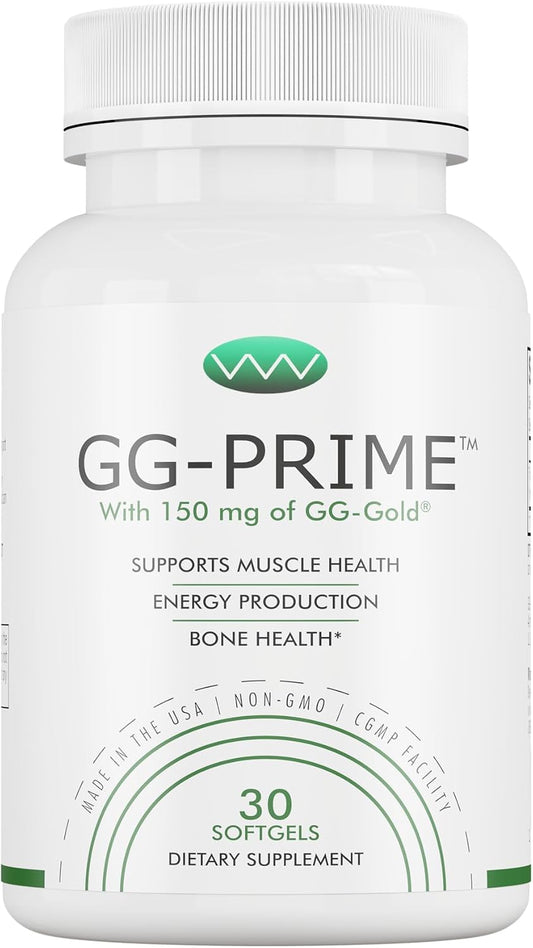 GG-Prime™ Geranylgeraniol Supplement – 150mg – Supports CoQ10 Production: Geranylgeraniol is a key part of your – Image 1