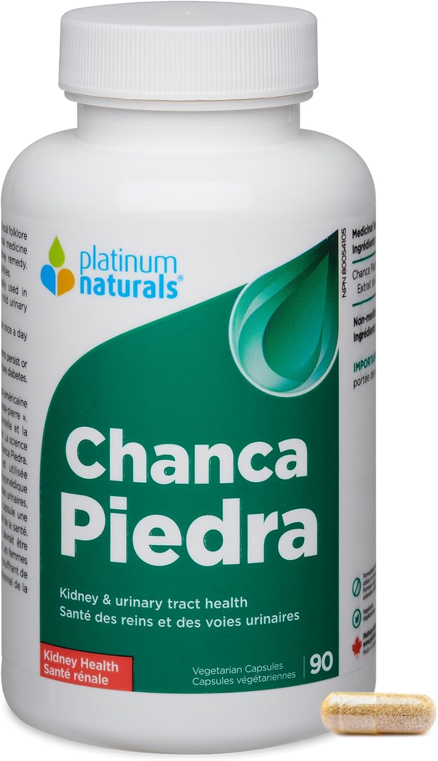 Platinum Naturals Chanca Piedra - Kidney & Urinary Support, 90 Vegetarian Capsules - görsel 1