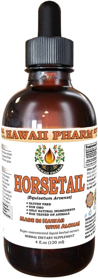 Hawaii Pharm Horsetail (Equisetum arvense) Liquid Extract 4x120mL - görsel 5