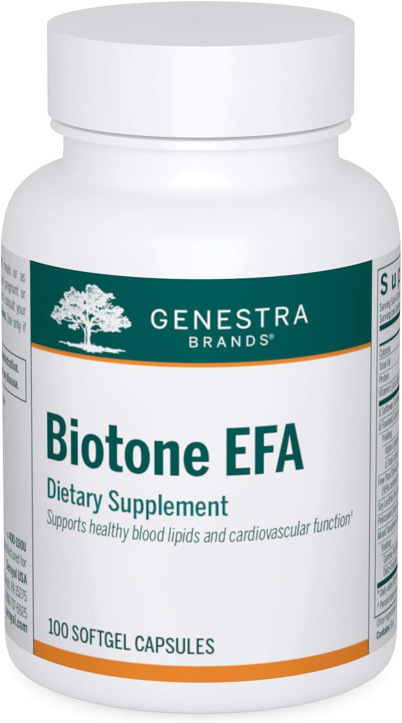 Genestra Brands Biotone EFA – Essential Fatty Acid Supplement, 100 Capsules - görsel 1