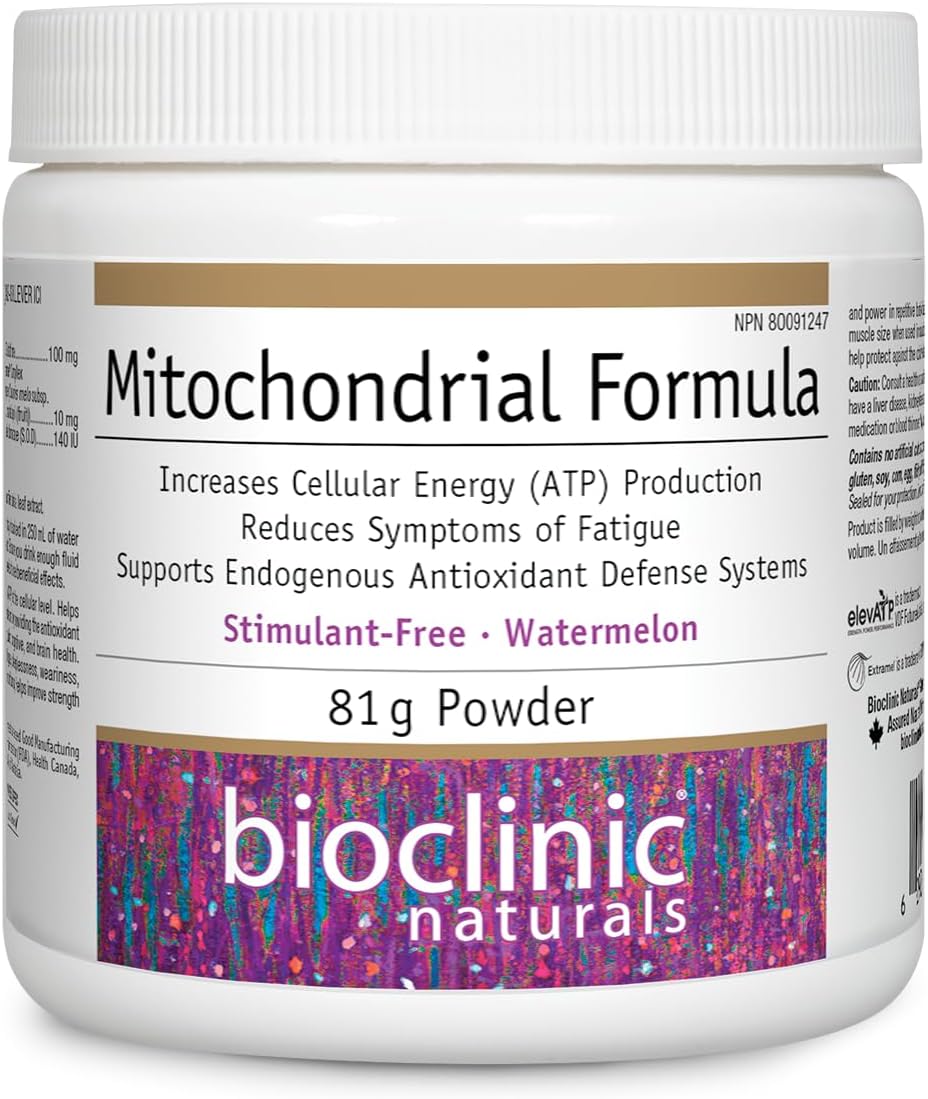 Bioclinic Naturals Mitochondrial Formula - 81g Powder - Energy Support Supplement - görsel 1