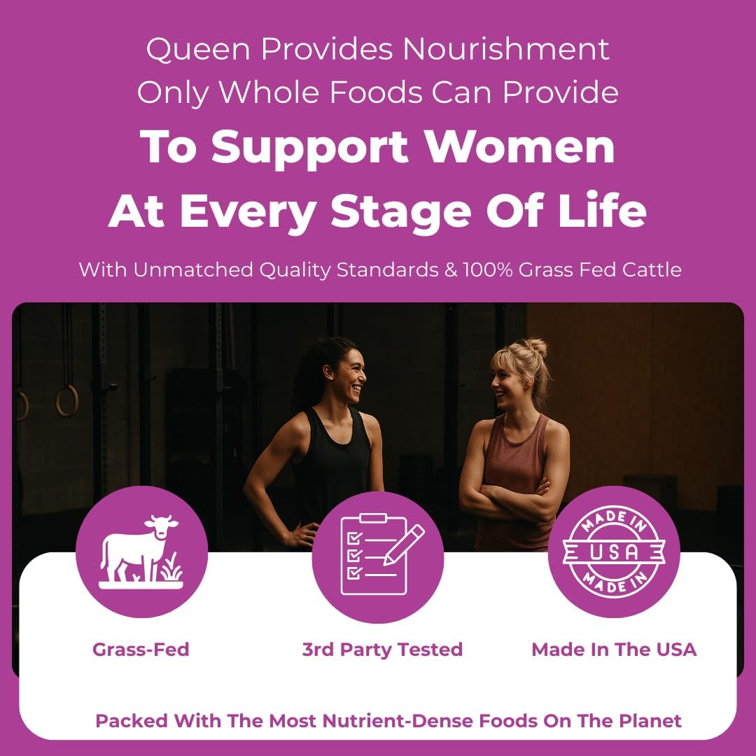 The Fittest Queen Organ Supplement - Hormone & Energy Support, 180 Capsules - görsel 6