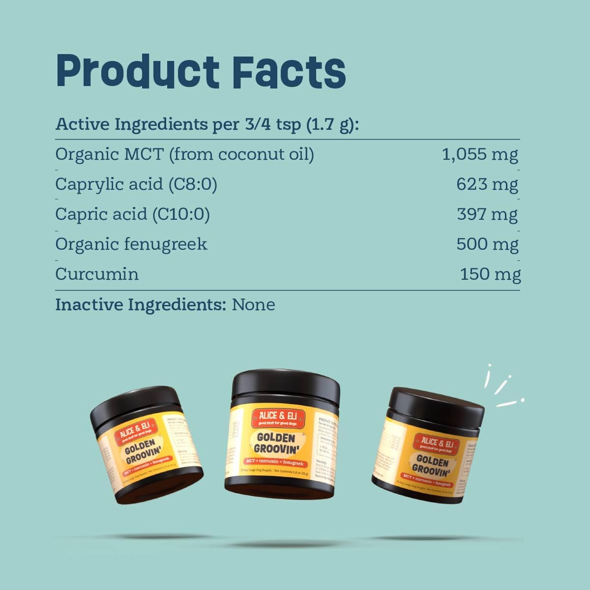 Alice & Eli Golden Groovin' Turmeric for – Organic Curcumin (95% Pure): Curcumin is the active compound in – Image 5