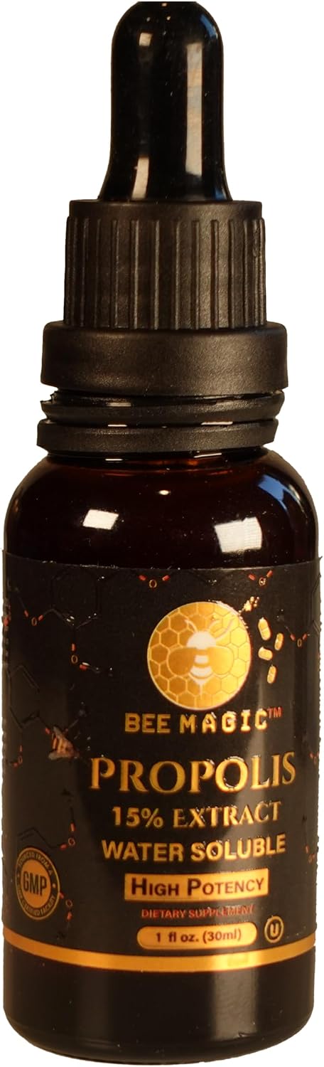 Bee Magic Propolis Extract - 15% Water Soluble, 30 ml - görsel 2