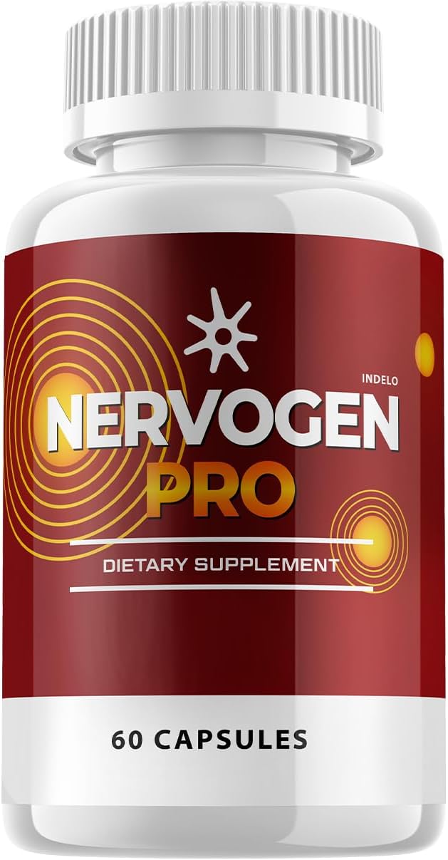 Nervogen Pro Capsules - Advanced Formula with Vitamin C and Zinc - 60 Capsules - görsel 1