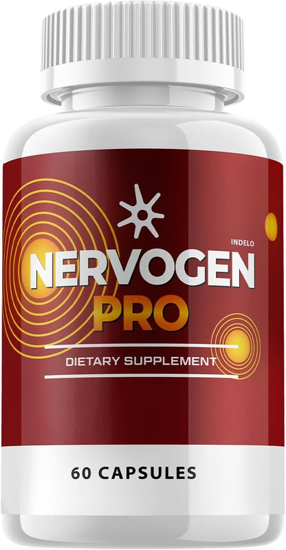 Nervogen Pro Capsules - Advanced Formula with Vitamin C and Zinc - 60 Capsules