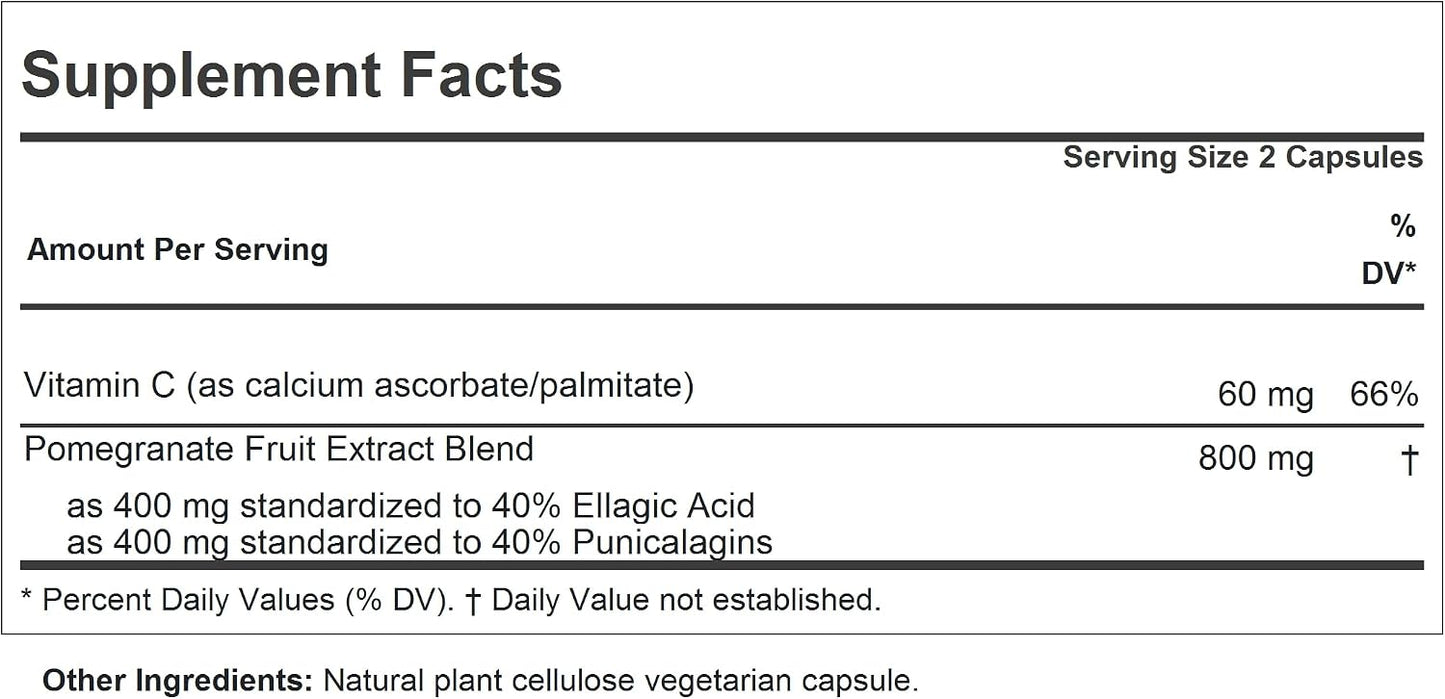 ANDREW LESSMAN Pomegranate 40-40 Complex - 180 Capsules - görsel 2