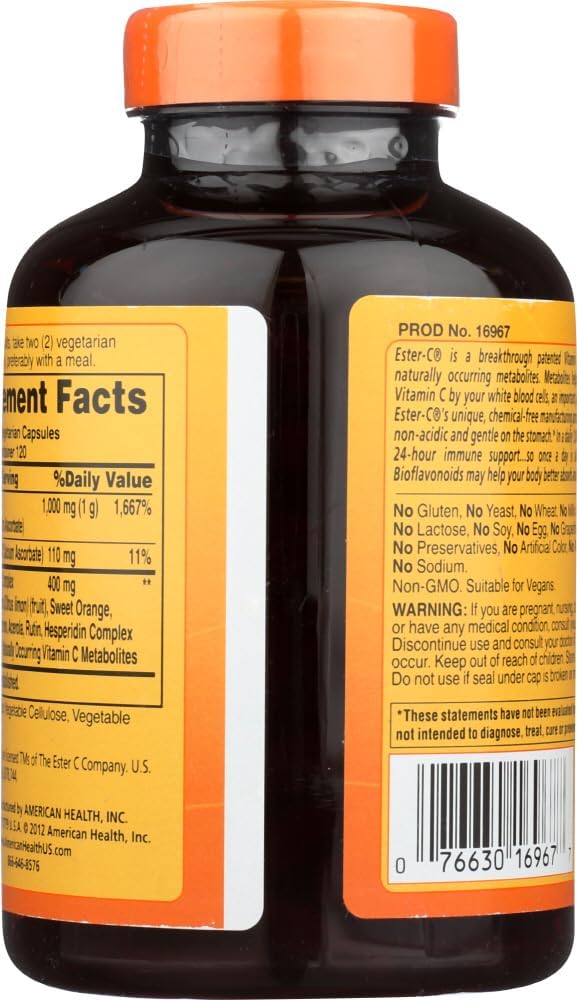 Ester-C 500 With Citrus Bioflavonoids; Vegetarian - görsel 3