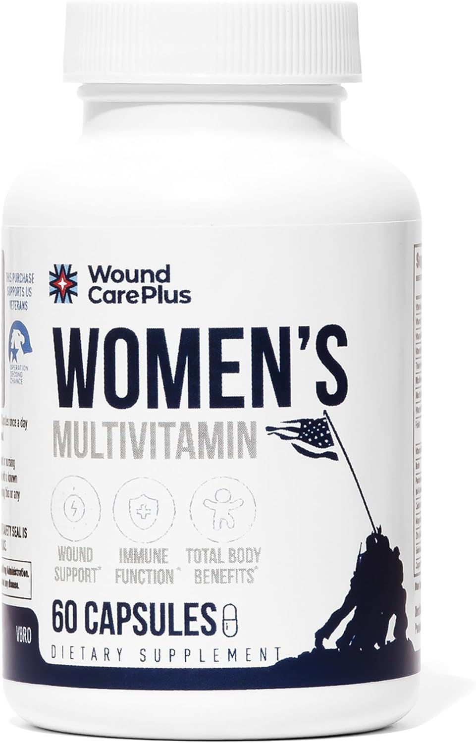 Wound Care Plus Women's's Multivitamin - – Vitamin A: Supports vision, immune function, and skin health. – Image 1