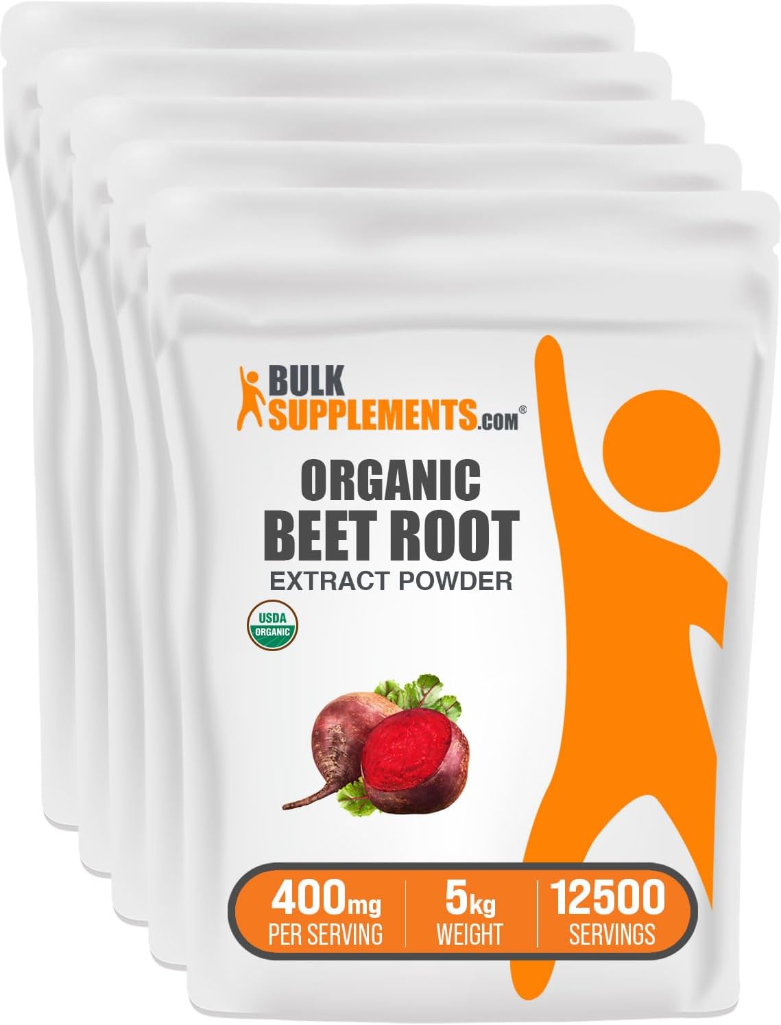 BulkSupplements Organic Beet Root Extract Powder - 100g - görsel 6