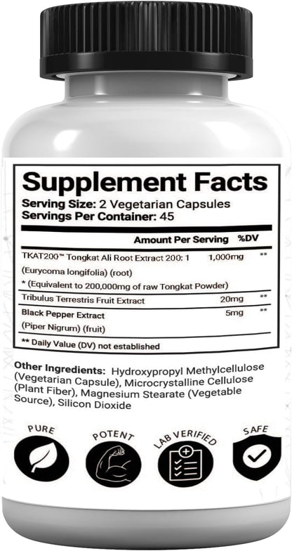 Research Labs Longjack Tongkat Ali 2 Pack Extract Capsules – Image 7