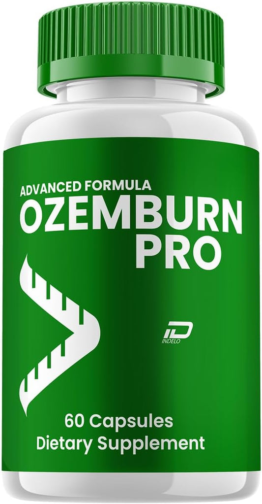 Advanced Formula Ozemburn Pro Capsules – Advanced Formula Dietary Supplement for Overall Wellbeing (60 Capsules) – Image 1