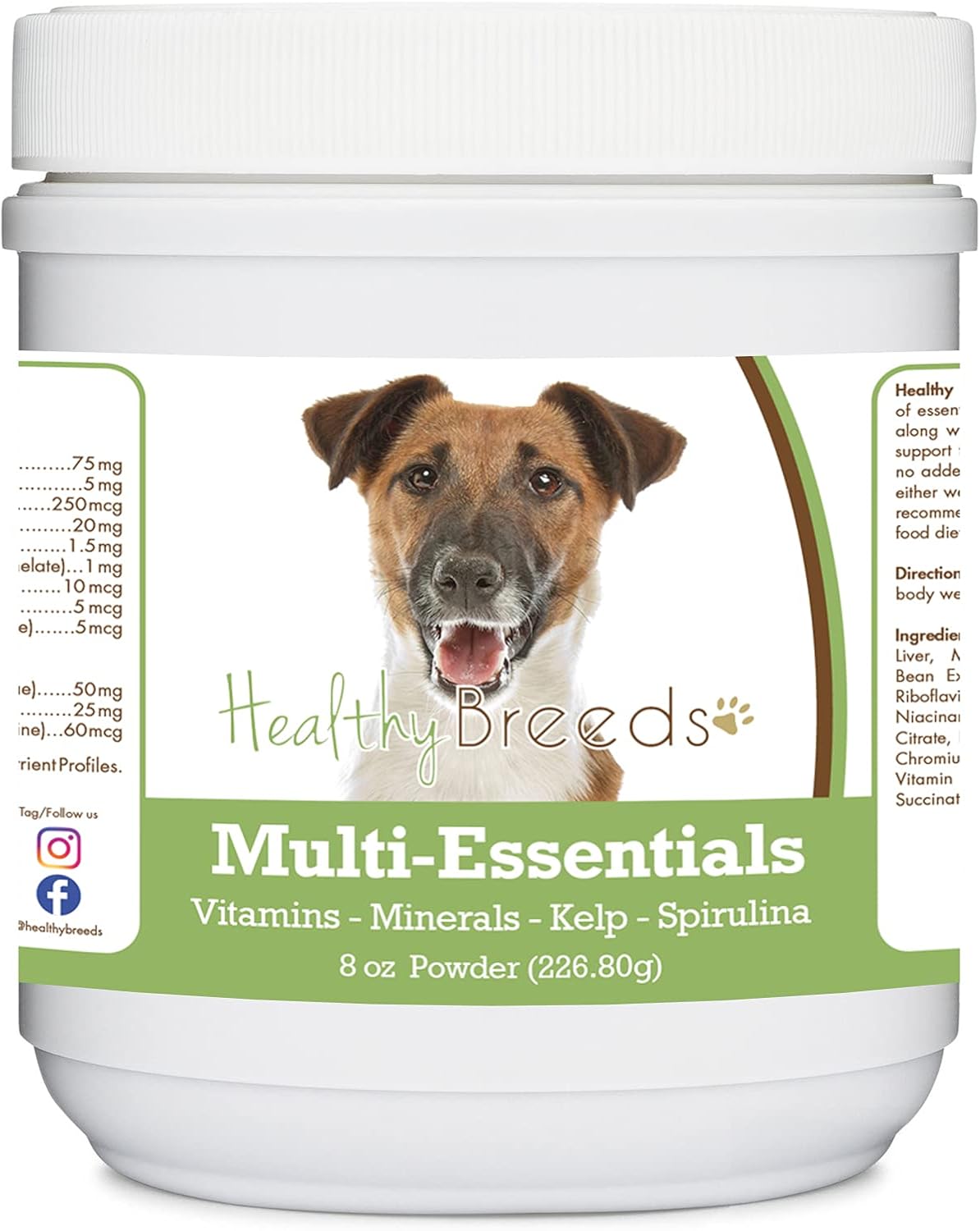 Healthy Breeds Smooth Fox Terrier Multi-Essentials Powder for Dogs - 8 oz - görsel 1