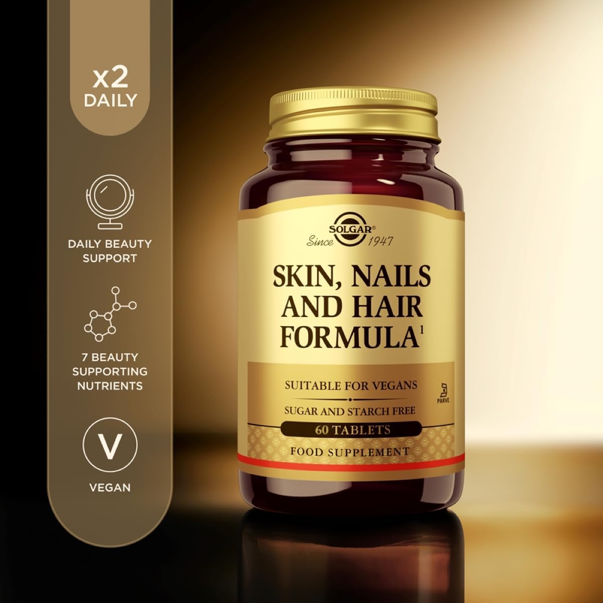 Solgar Skin, Nails & Hair Tablets - 60 Tablets - görsel 2