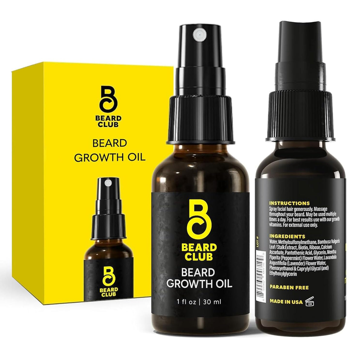 The Beard Club Biotin Beard Growth Vitamin Gummies - Hair Supplement for Men - Vitamins B12, E, & C to Support a Thicker – Image 10