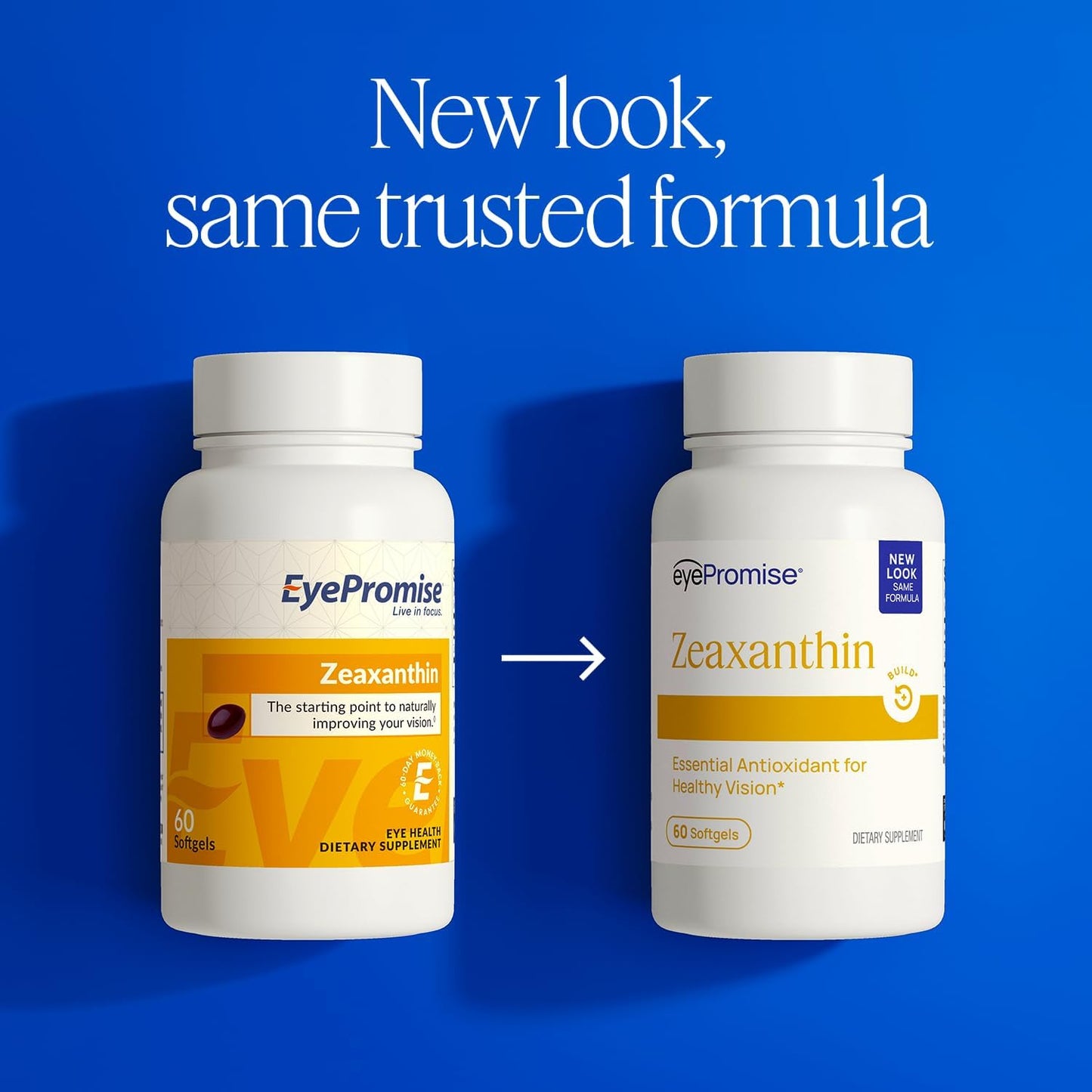 EyePromise Zeaxanthin Eye Health Supplements - 60 Soft-gels, 60-Day Supply - görsel 2